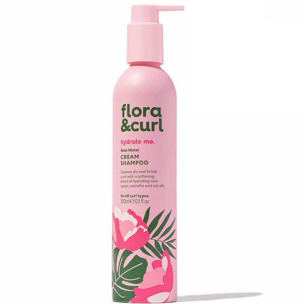 Flora & Curl Rose Water Cream Shampoo