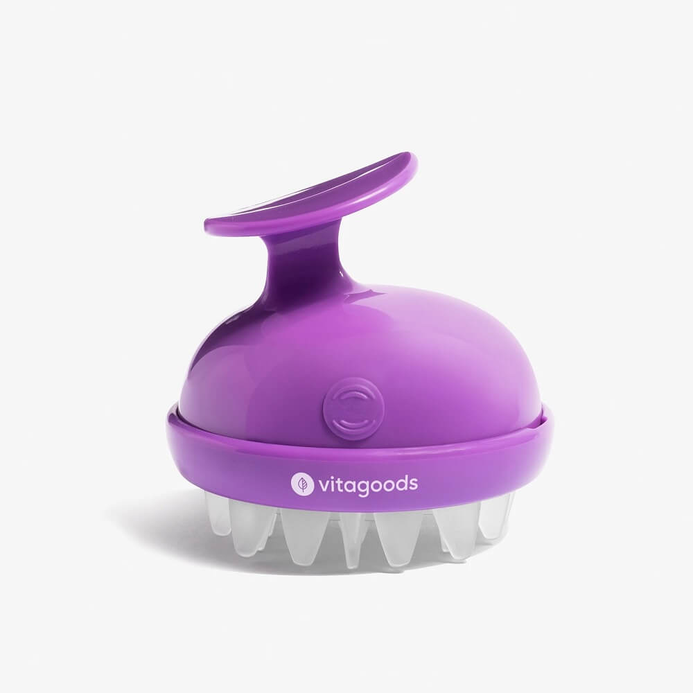 Vitagoods Scalp Massager Elektrick masr vlasov pokoky fialov Vitagoods Scalp Massager Elektrick masr vlasov pokoky fialov
