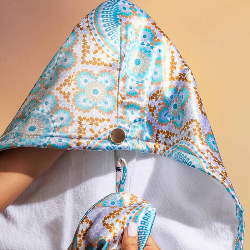 Bounce Curl Satin Microfiber Turban