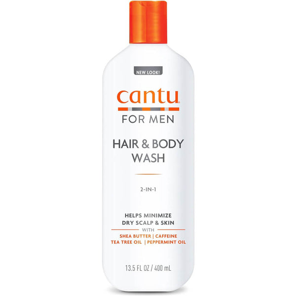 Cantu Men's 3 in 1 Shampoo Conditioner & Body Wash 