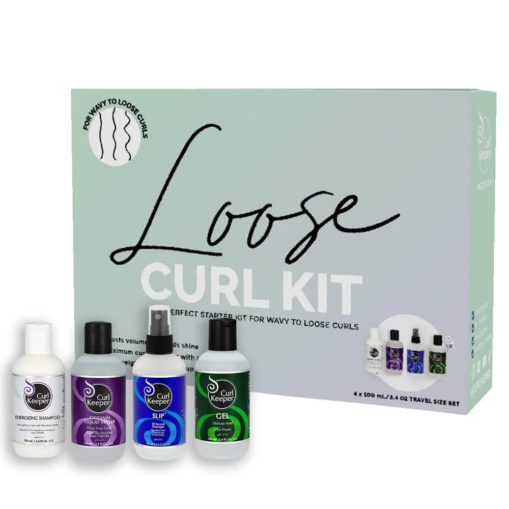 Curl Keeper Loose Curl Kit – Sada pro vlny 400 ml – Kudrnaté vlasy