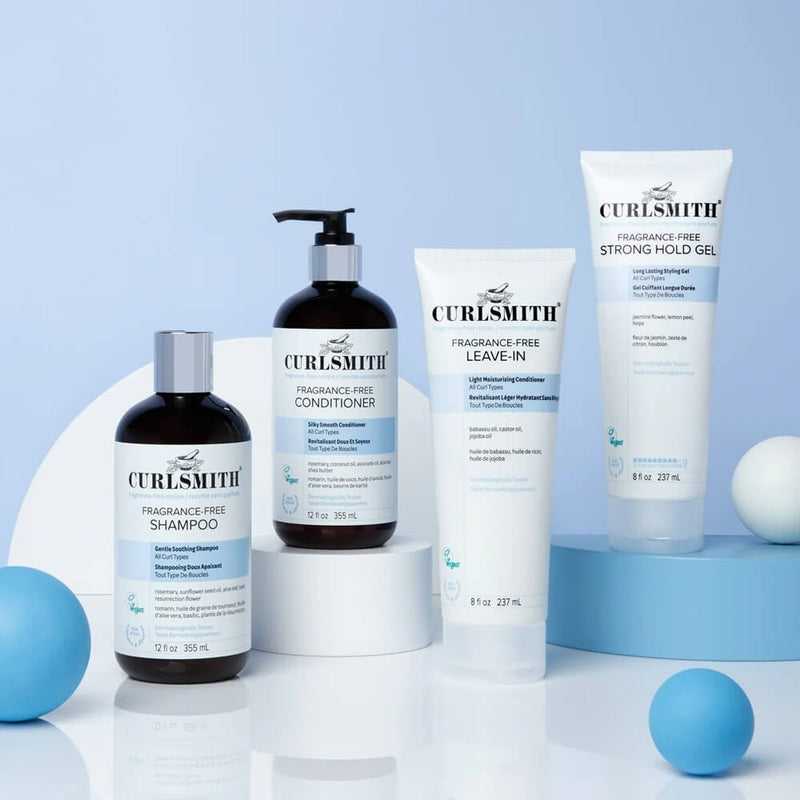 Curlsmith Fragrance-Free Leave-In – pro citlivou pokožku – Kudrnaté vlasy
