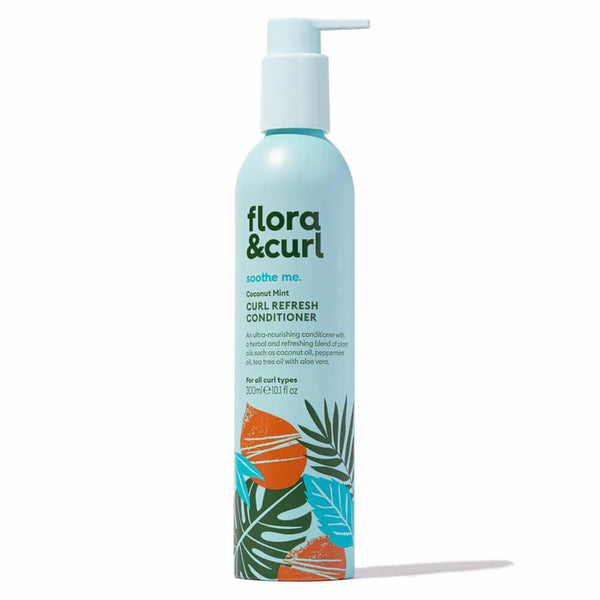 Flora & Curl Coconut Mint Curl Refresh Conditioner