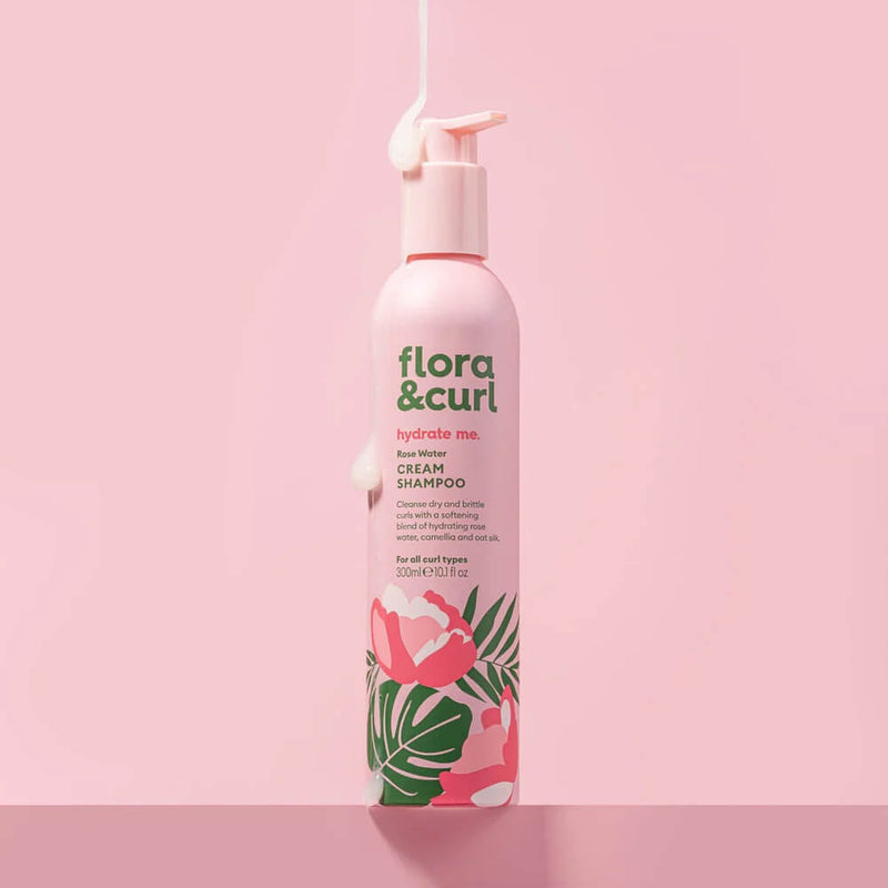 Flora & Curl Rose Water Cream Shampoo