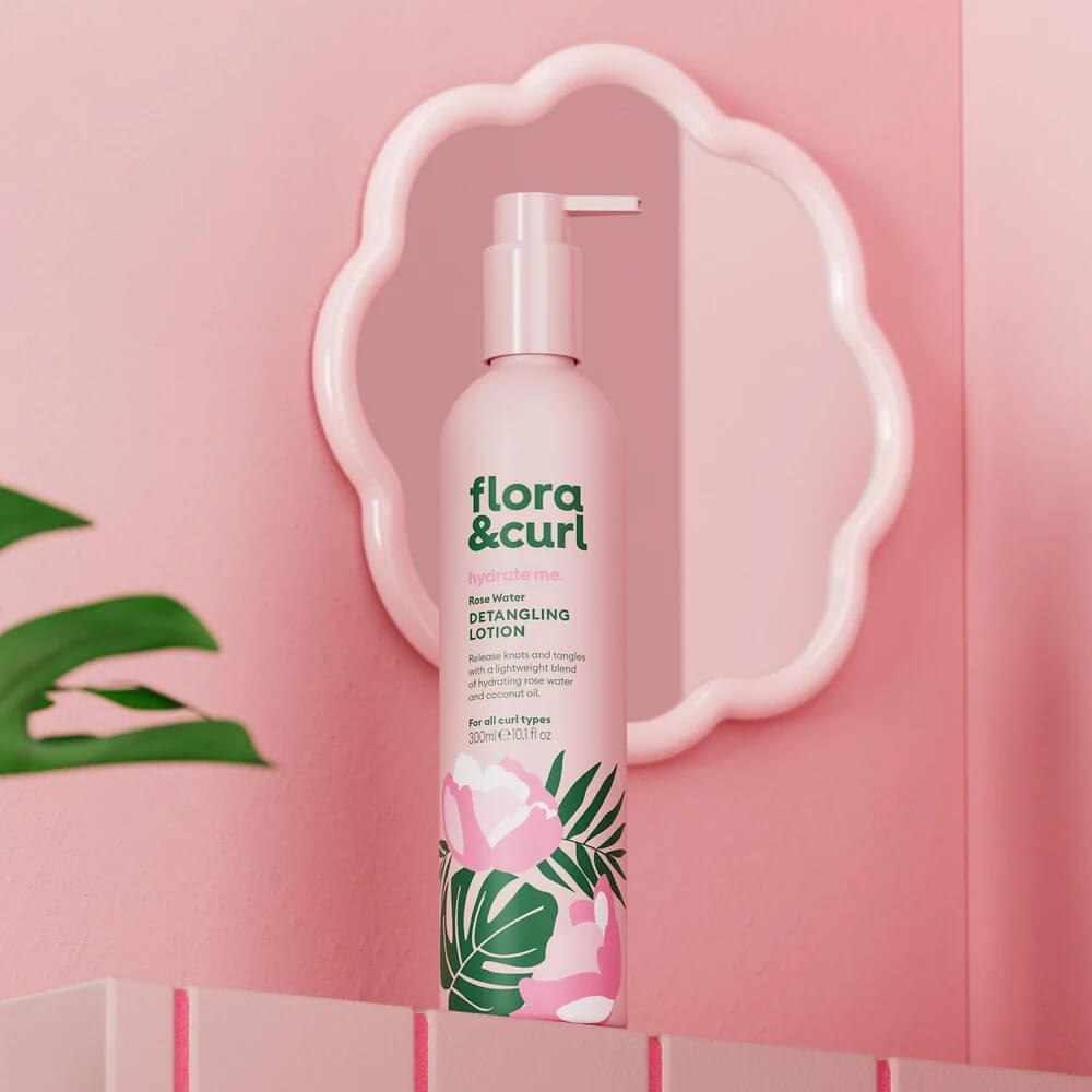 Flora & Curl Organic Rose & Honey Leave-in Detangler