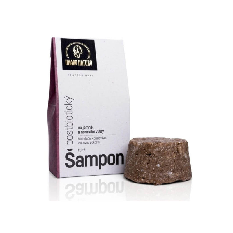 Haaro Naturo postbiotický tuhý šampon na jemné vlasy 50 g