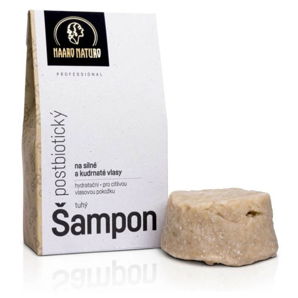 Haaro Naturo postbiotický tuhý šampon na silné a kudrnaté vlasy 100 g