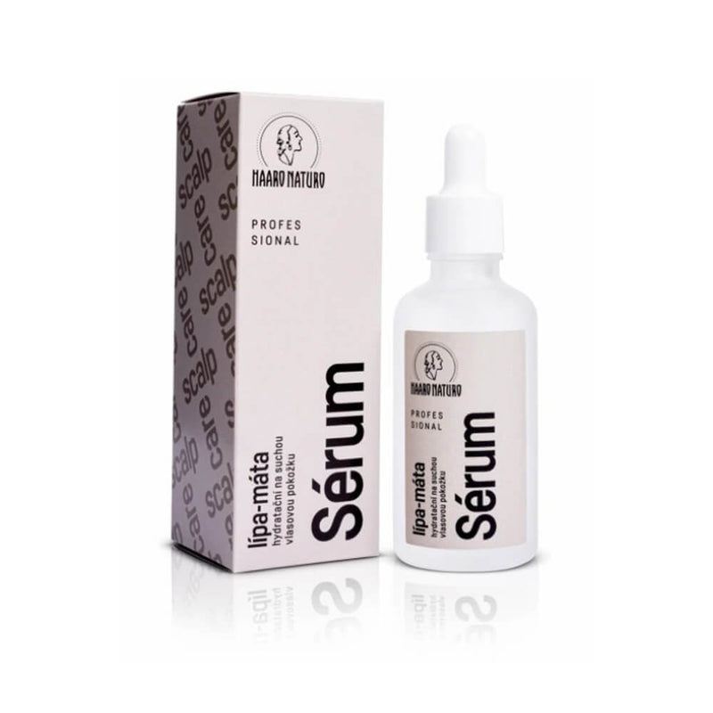 Haaro Naturo sérum na suchou vlasovou pokožku lípa-máta 50 ml