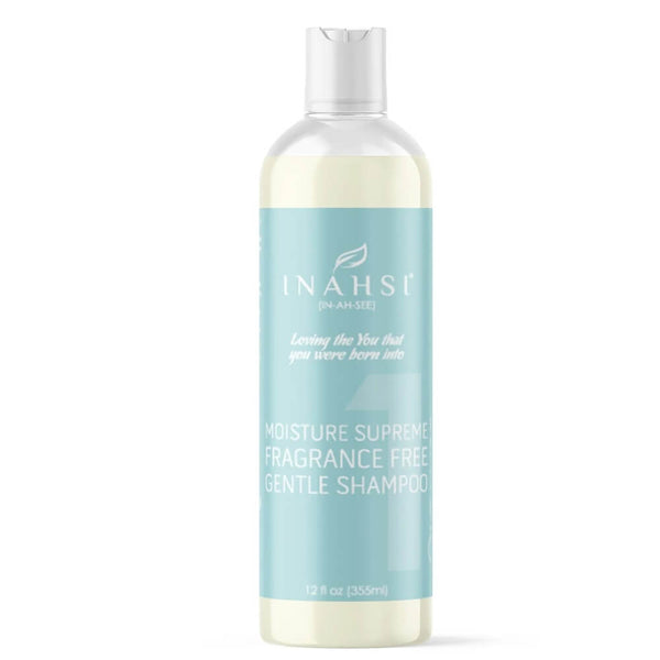 Inahsi Moisture Supreme Fragrance Free Gentle Shampoo 