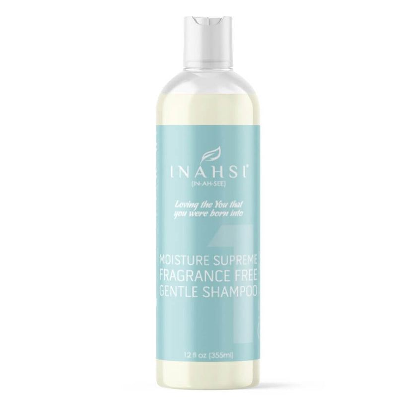 Inahsi Moisture Supreme Fragrance Free Gentle Shampoo 