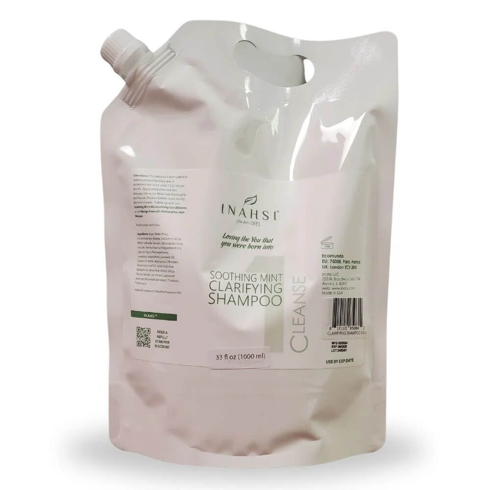 Inahsi Soothing Mint Clarifying Shampoo 1l