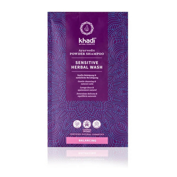 Khadi práškový šampon Sensitive Herbal Wash