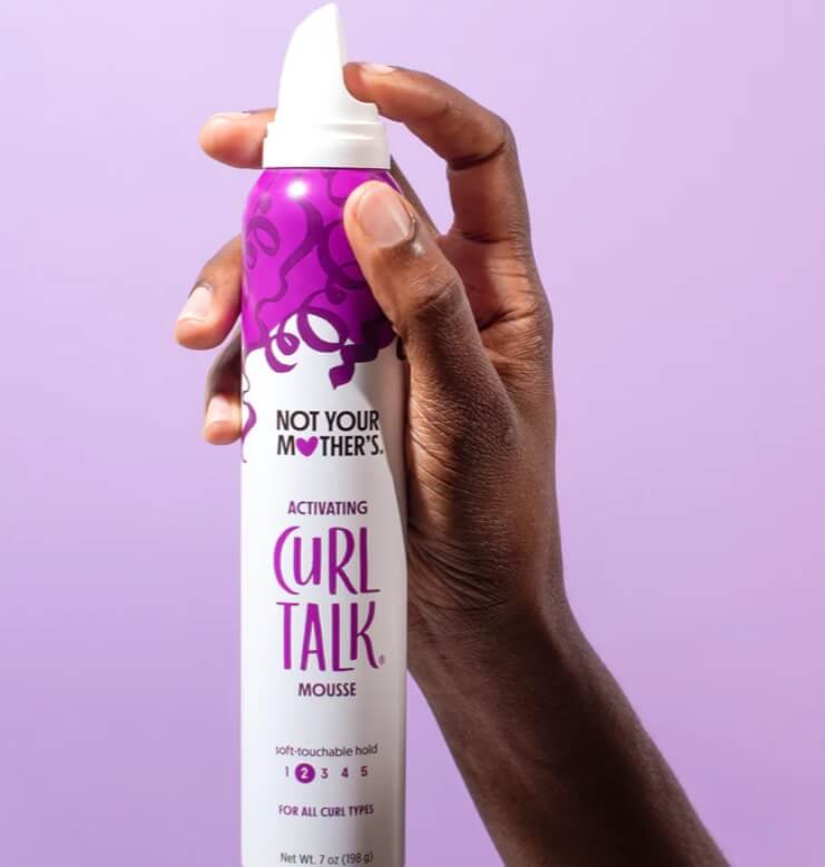 Not Your Mother’s Activating Curl Talk Mousse