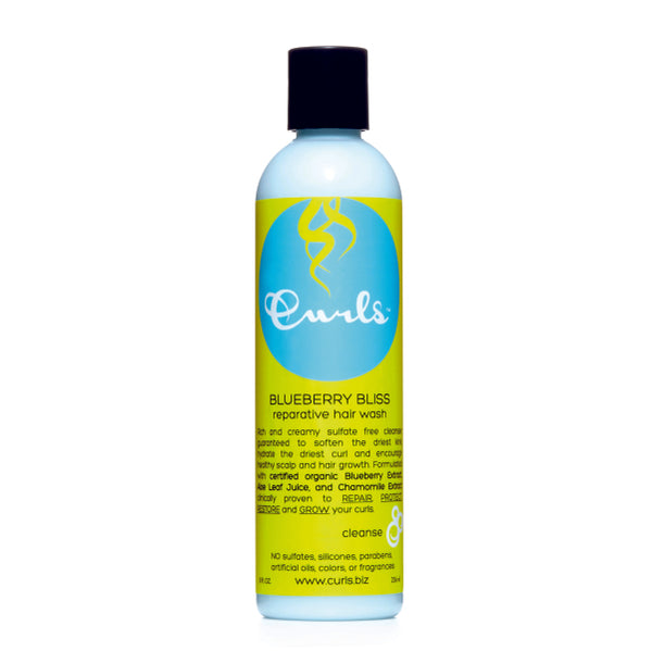 CURLS Blueberry Bliss Reparative Hair Wash – Šampon 236 ml