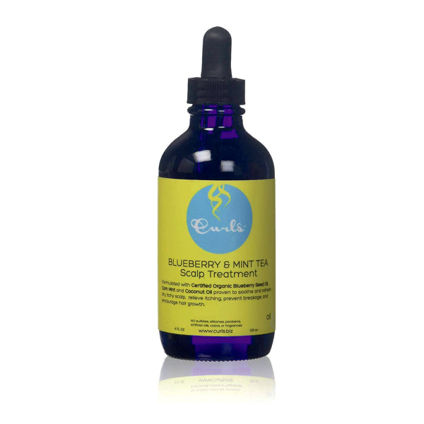 CURLS Blueberry & Mint Tea Scalp Treatment – Sérum pro růst vlasů 120 ml