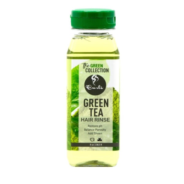 CURLS Green Tea Hair Rinse Oplach na vlasy s antioxidanty 236 ml