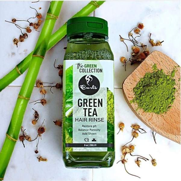 CURLS Green Tea Hair Rinse – Oplach na vlasy s antioxidanty 236 ml