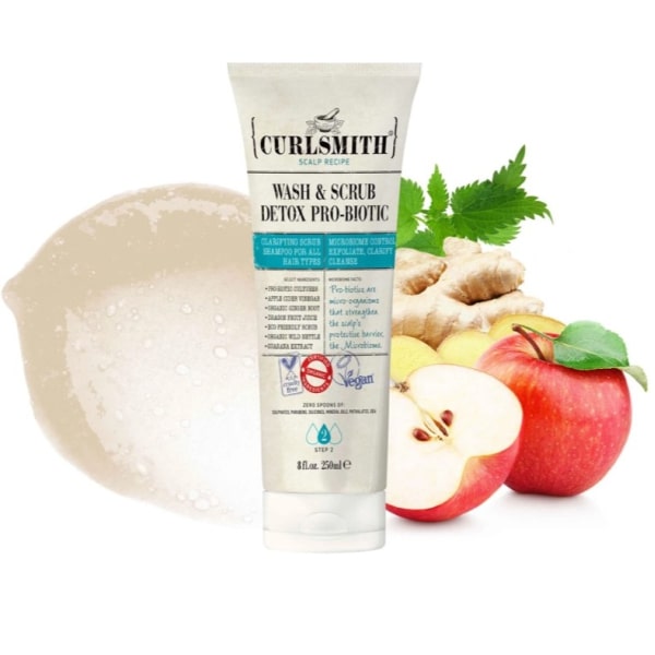 Curlsmith Wash & Scrub Detox Pro-Biotic