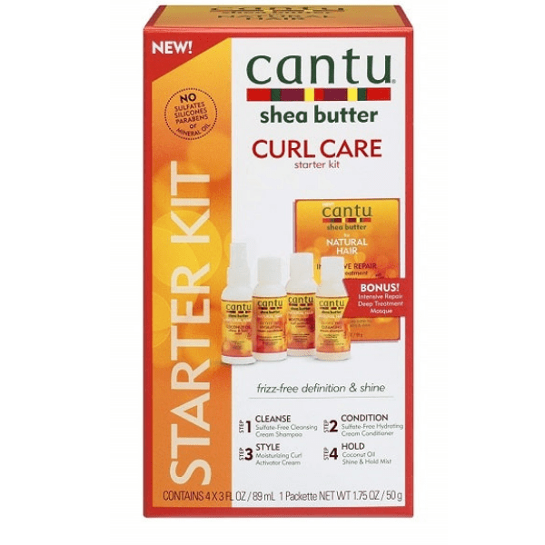 Cantu Curl Care Starter Kit – Startovací sada pro kudrnaté vlasy