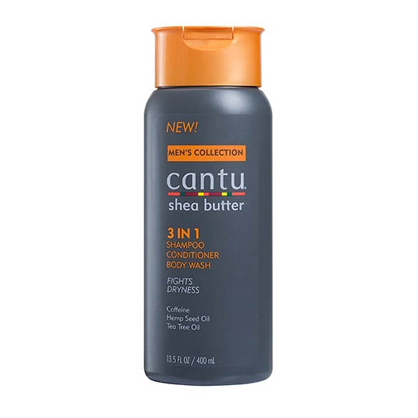 Cantu Men's 3 in 1 Shampoo Conditioner and Body Wash