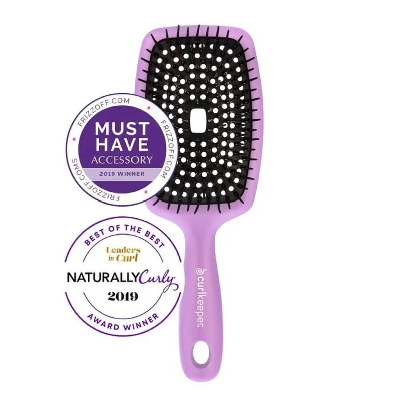 Curl Keeper Flexy Brush Purple