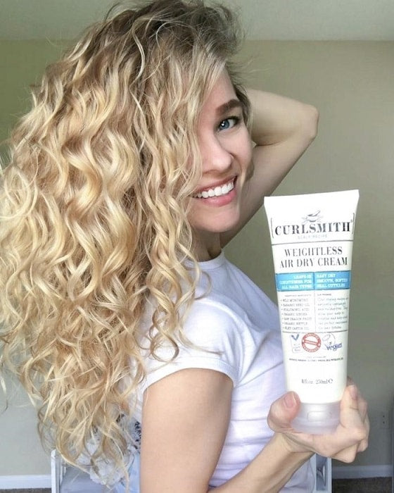 Curlsmith Weightless Air Dry Cream – Leave-in pro všechny Curly Girls