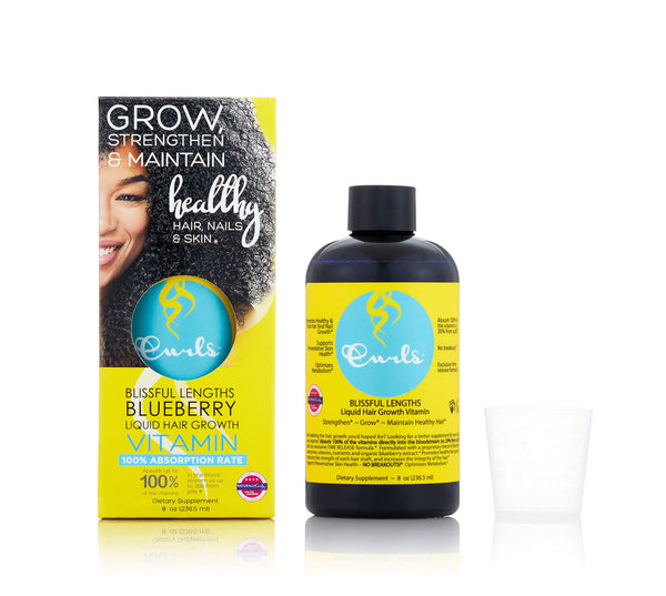 CURLS Blissful Lengths Blueberry Liquid Hair Growth Vitamin