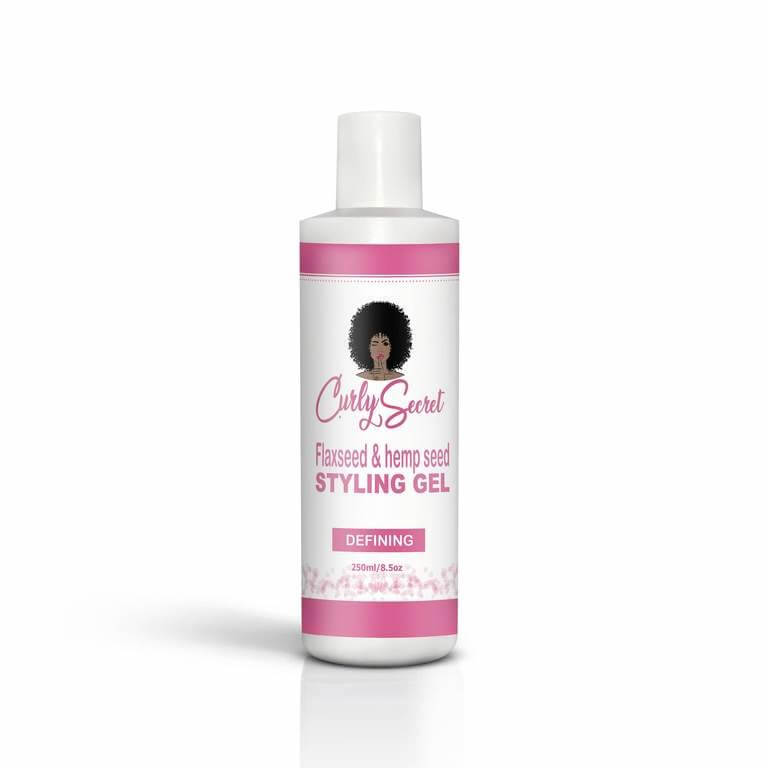 Curly Secret Flaxseed & Hemp Seed Styling Gel