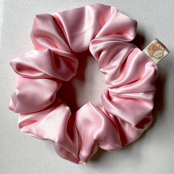 CurlyEllie Curl Scrunchie Baby Pink