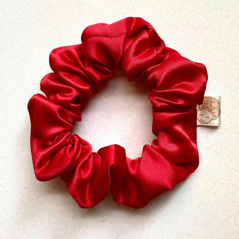 CurlyEllie Curl Scrunchie Red