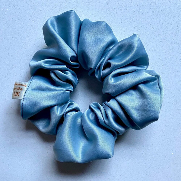 CurlyEllie Curl Scrunchie Steel Blue