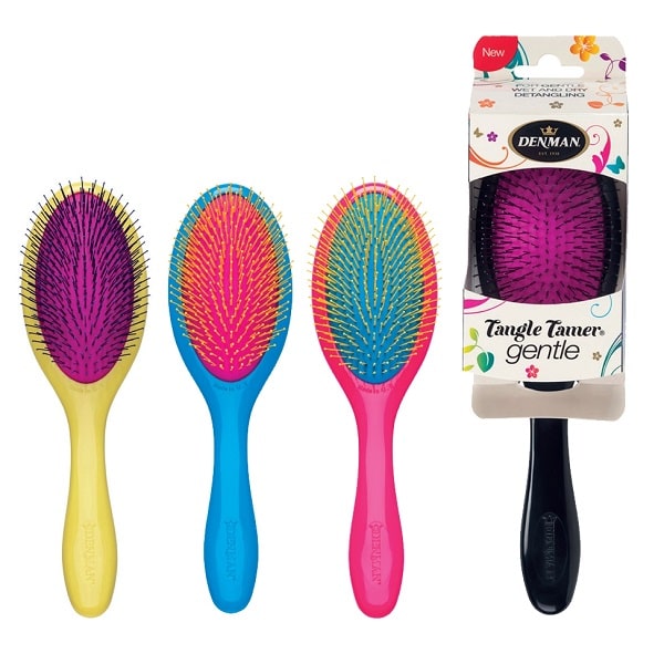 Kartáč Denman D93 Gentle Tangle Tamer Hot Pink