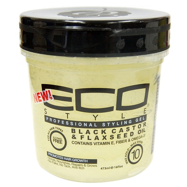 Eco Styler Black Castor & Flaxseed Gel – Stylingový gel s ricinem a lněným semínkem 236 ml