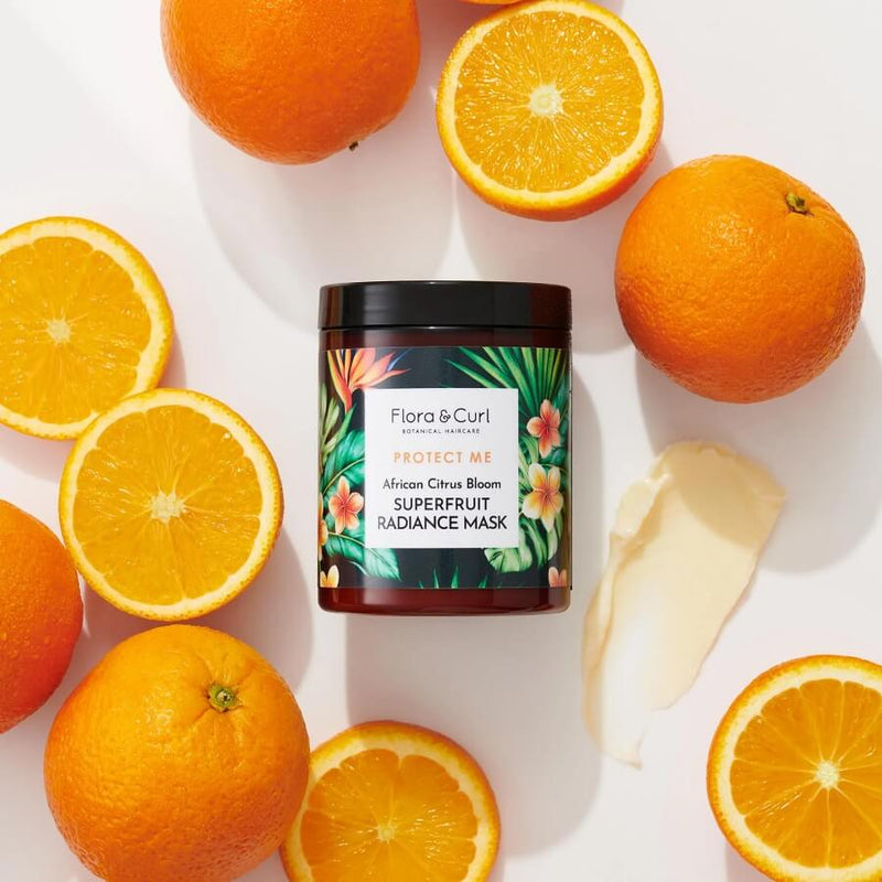 Flora & Curl African Citrus Superfruit Radiance Mask