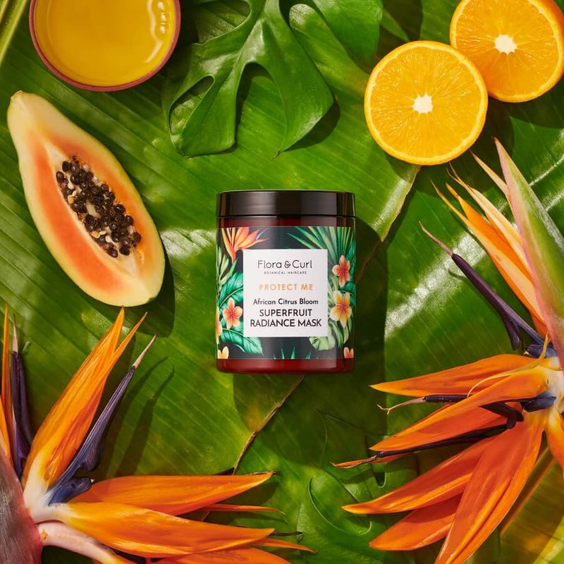 Flora & Curl African Citrus Superfruit Radiance Mask