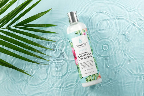 Flora & Curl Coconut Mint Curl Refresh Conditioner