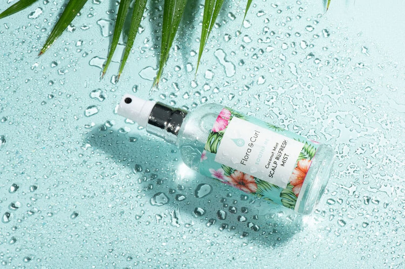 Flora & Curl Coconut Mint Scalp Refresh Mist