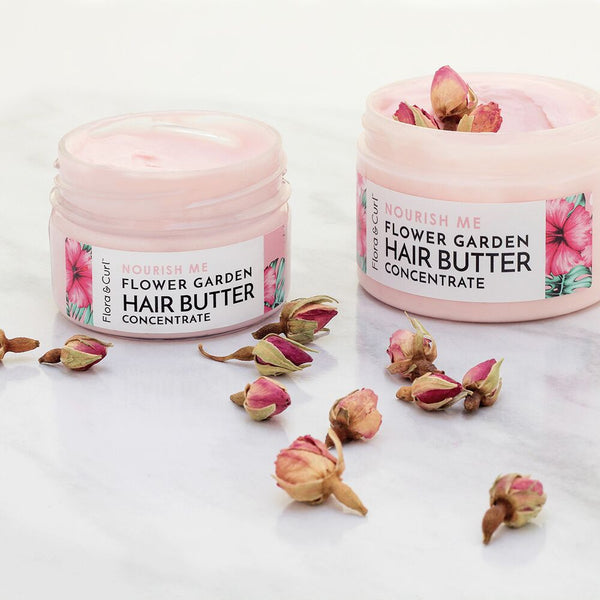 Flora & Curl Flower Garden Hair Butter – Stylingové máslo na kudrny 120 g