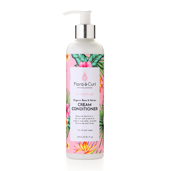 Flora & Curl Organic Rose & Honey Conditioner