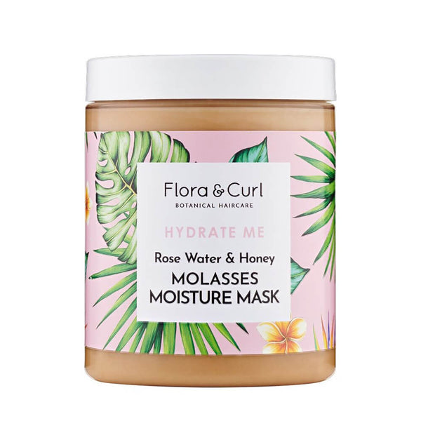 Flora & Curl Rose Water & Honey Molasses Moisture Mask