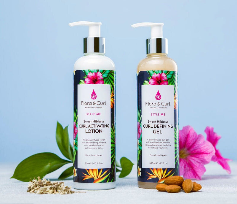 Flora & Curl Sweet Hibiscus Curl Activating Lotion