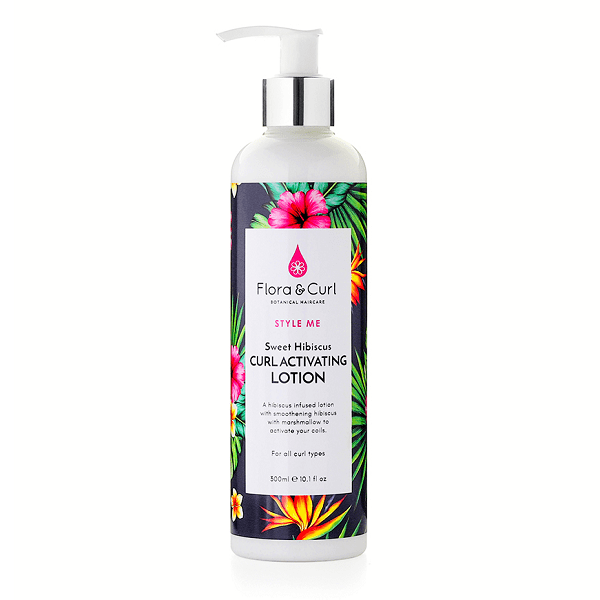 Flora & Curl Sweet Hibiscus Curl Activating Lotion