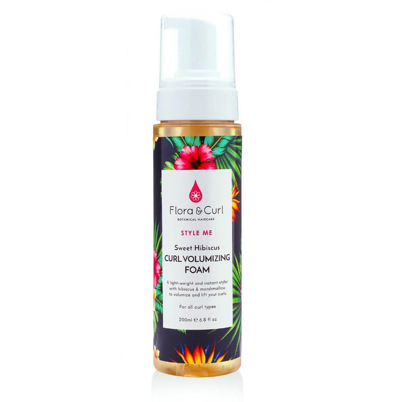 Flora & Curl Sweet Hibiscus Curl Volumizing Foam