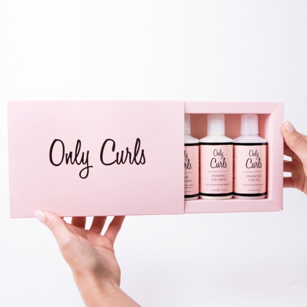 Only Curls Mini Travel Collection – Cestovní sada na kudrny 400 ml