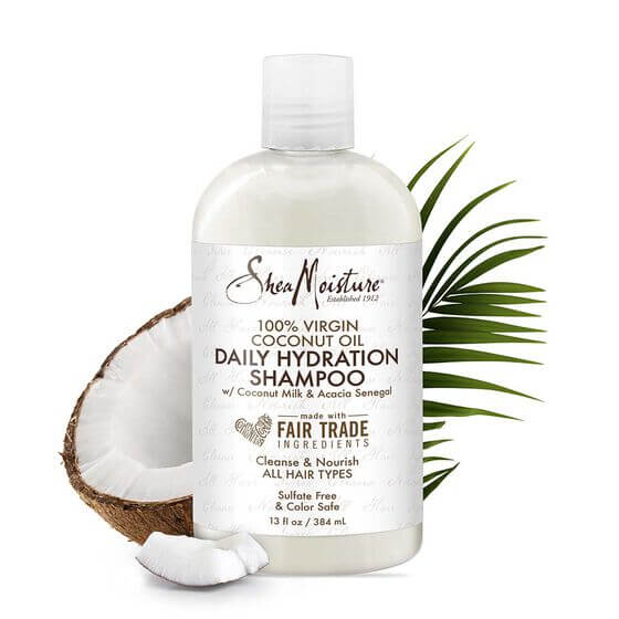 Shea Moisture 100% Virgin Coconut Oil Daily Hydration Shampoo