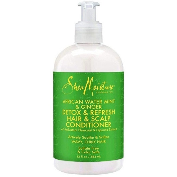 Shea Moisture African Water Mint and Ginger Detox & Refresh Conditioner – Detoxikační kondicionér 384 ml