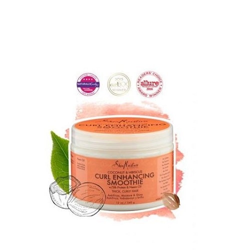 Shea Moisture Coconut & Hibiscus Curl Enhancing Smoothie – Posilující smoothie na kudrnaté vlasy 340 g