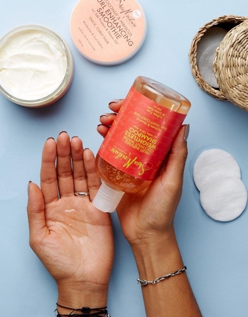 Shea Moisture Fruit Fusion Weightless Shampoo – Šampon na jemné kudrny 384 ml