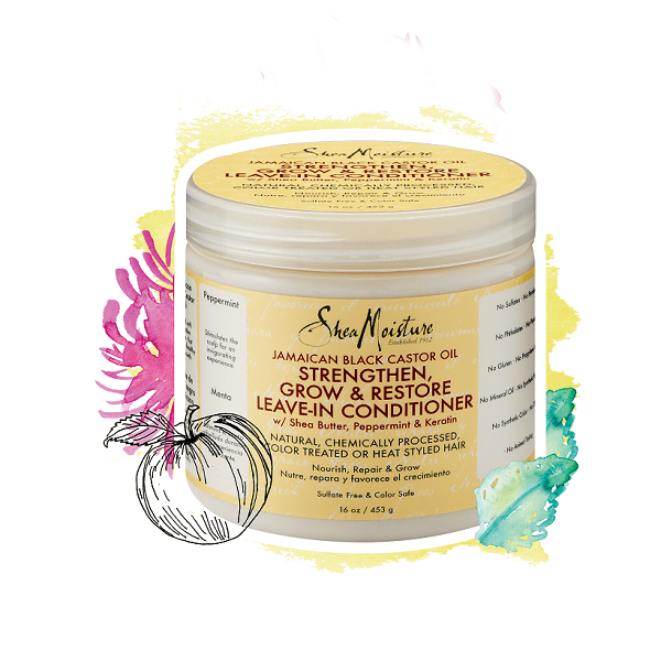 Shea Moisture Jamaican Black Castor Oil Strenghten & Restore Leave-in Conditioner – Regenerační leave-in