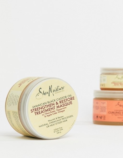 Shea Moisture Jamaican Black Castor Oil Strengthen & Restore Treatment Masque – Regenerační maska